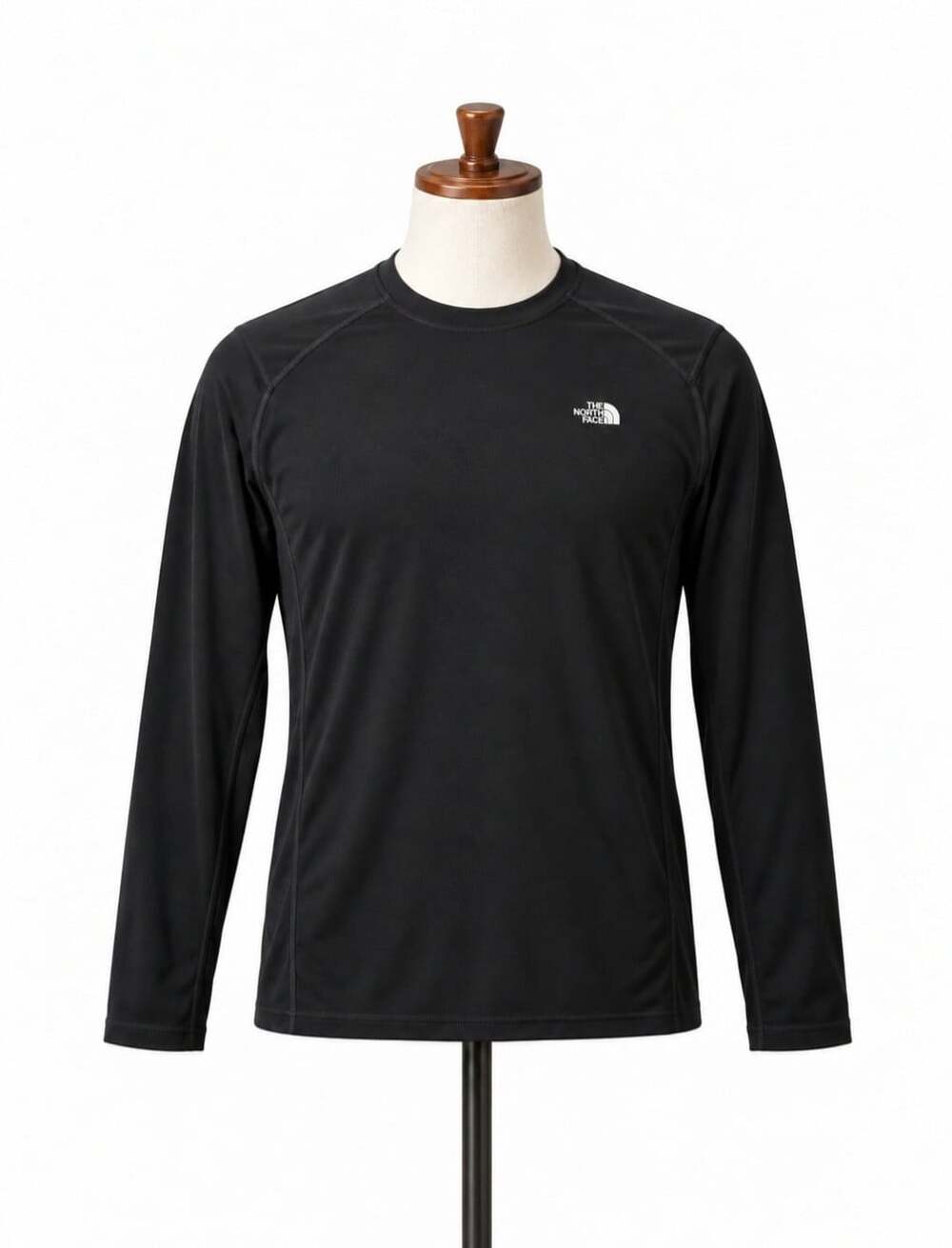 The North Face Men Large Black Long Sleeve Performance Shirt Outdoor Athletic